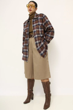 Jaqueta xdarez flanela vintage - comprar online