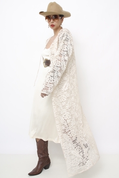 Imagem do capa de renda longa western boho