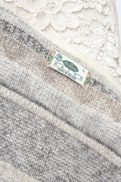 Colete 100% lã vintage - loja online