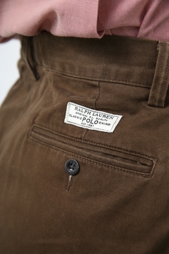 Calça marrom POLO BY RALPH LAUREN