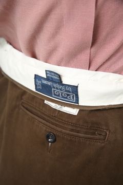 Calça marrom POLO BY RALPH LAUREN - Capichó Brechó