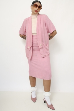 Conjunto rosa SAIA +BLAZER vintage