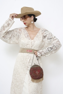 Bolsa boho alça corrente franja CHENSON - loja online