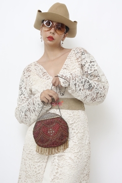 Bolsa boho alça corrente franja CHENSON na internet