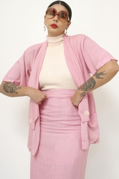 Conjunto rosa SAIA +BLAZER vintage - loja online
