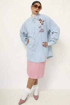 Imagem do Camisa jeans TAZ vintage