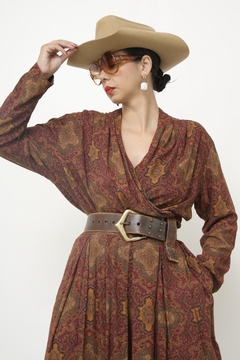 Conjunto estampa CALÇA + BLUSA boho vinho - loja online