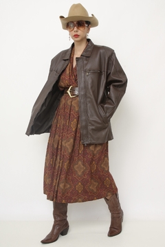 Jaqueta couro marrom Dean Winchester - loja online