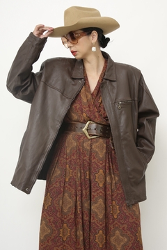 Jaqueta couro marrom Dean Winchester - comprar online