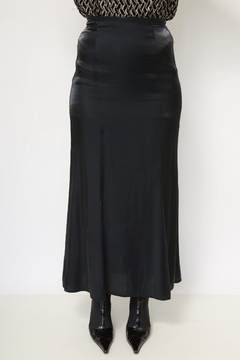 Blusa veludo com dourado gola alta vintage - loja online
