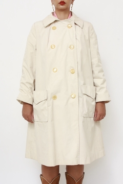 Trench Coat bege impermeavel LADIES GARMENT WORKES UNION - loja online