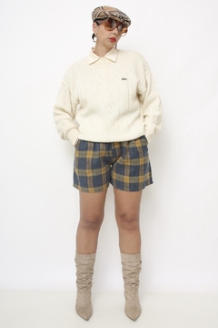Imagem do Pulover LACOSTE tricot creme classico