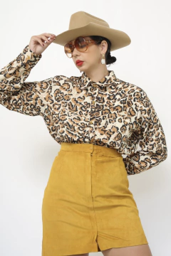 Camisa de onça manga longa - Capichó Brechó