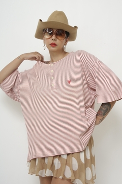 Blusa listras GUCCI vintage na internet