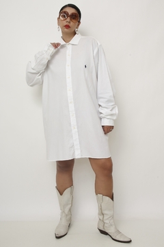 Maxi camisa branca POLO BY RALP LAUREN na internet