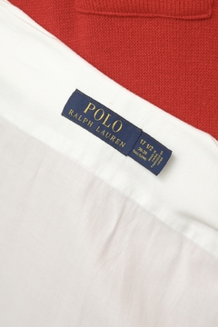Maxi camisa branca POLO BY RALP LAUREN