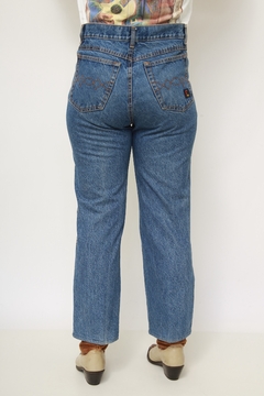 Calça jeans azul classica - Capichó Brechó