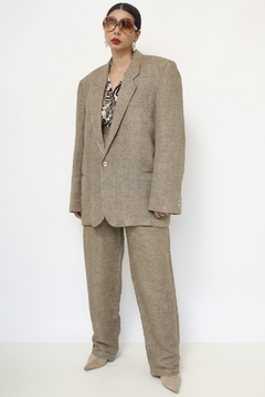Imagem do Conjunto Blazer + Calça bege forrado