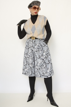 Colete Pierre Cardin azul bege - comprar online