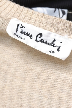 Colete Pierre Cardin azul bege