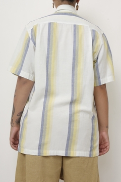 Camisa listras EMPORIO COLOMBO - Capichó Brechó