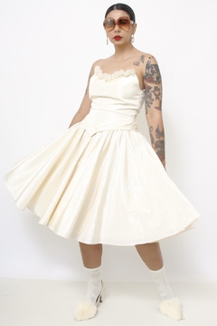 Vestido corset chanpangne - comprar online