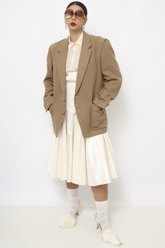 Blazer bege camel lã na internet
