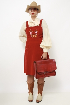 Mochila 100% couro marsala