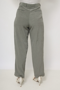 Conjunto Dominique cinza Blazer + Calça