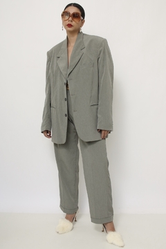 Conjunto Dominique cinza Blazer + Calça na internet
