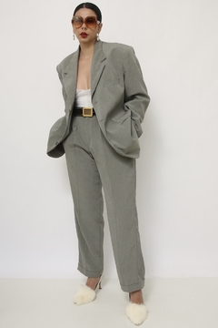 Conjunto Dominique cinza Blazer + Calça na internet