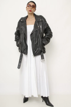 Jaqueta Biker couro legitimo - comprar online