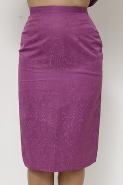 Conjunto roxo BLAZER + SAIA