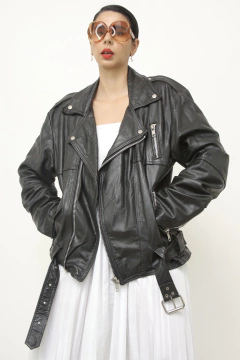 Jaqueta Biker couro legitimo - comprar online