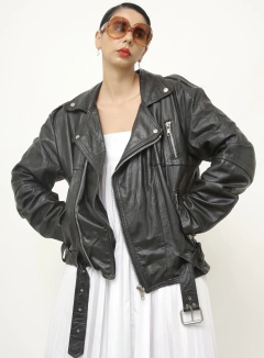 Imagem do Jaqueta Biker couro legitimo