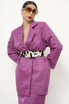 Imagem do Conjunto roxo BLAZER + SAIA