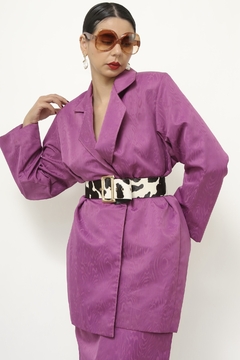 Imagem do Conjunto roxo BLAZER + SAIA