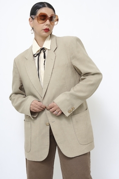 Blazer PIERRE CARDIN bege - Capichó Brechó