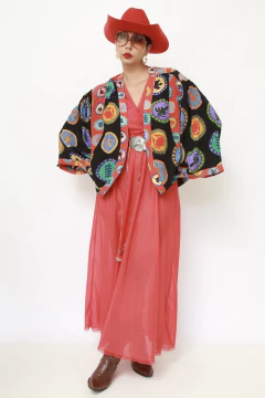 Kimono estampado 100% seda BDLN - loja online