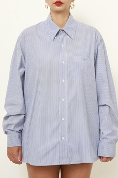 Camisa listras LACOSTE - Capichó Brechó
