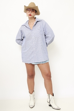 Camisa listras LACOSTE