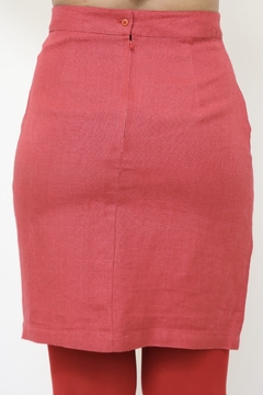 Conjunto rami vermelho SAIA + BLAZER - Capichó Brechó