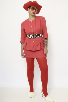Conjunto rami vermelho SAIA + BLAZER - comprar online