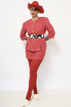Conjunto rami vermelho SAIA + BLAZER
