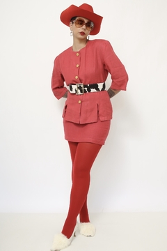 Conjunto rami vermelho SAIA + BLAZER na internet