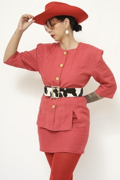 Conjunto rami vermelho SAIA + BLAZER - comprar online