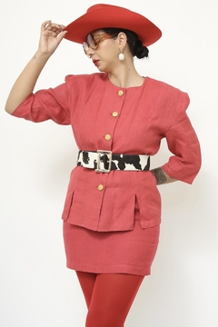 Conjunto rami vermelho SAIA + BLAZER
