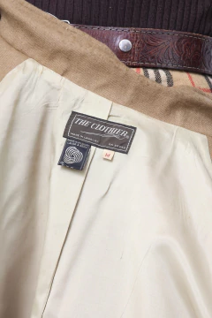 Casaco capa THE CLOTHIER bege lã