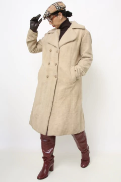 Casaco pelucia bege forradao CGC - comprar online