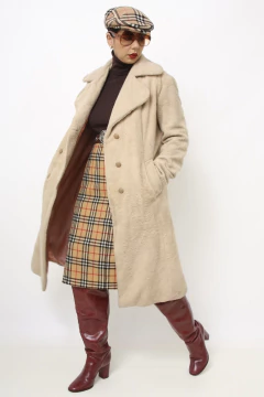 Casaco pelucia bege forradao CGC - comprar online